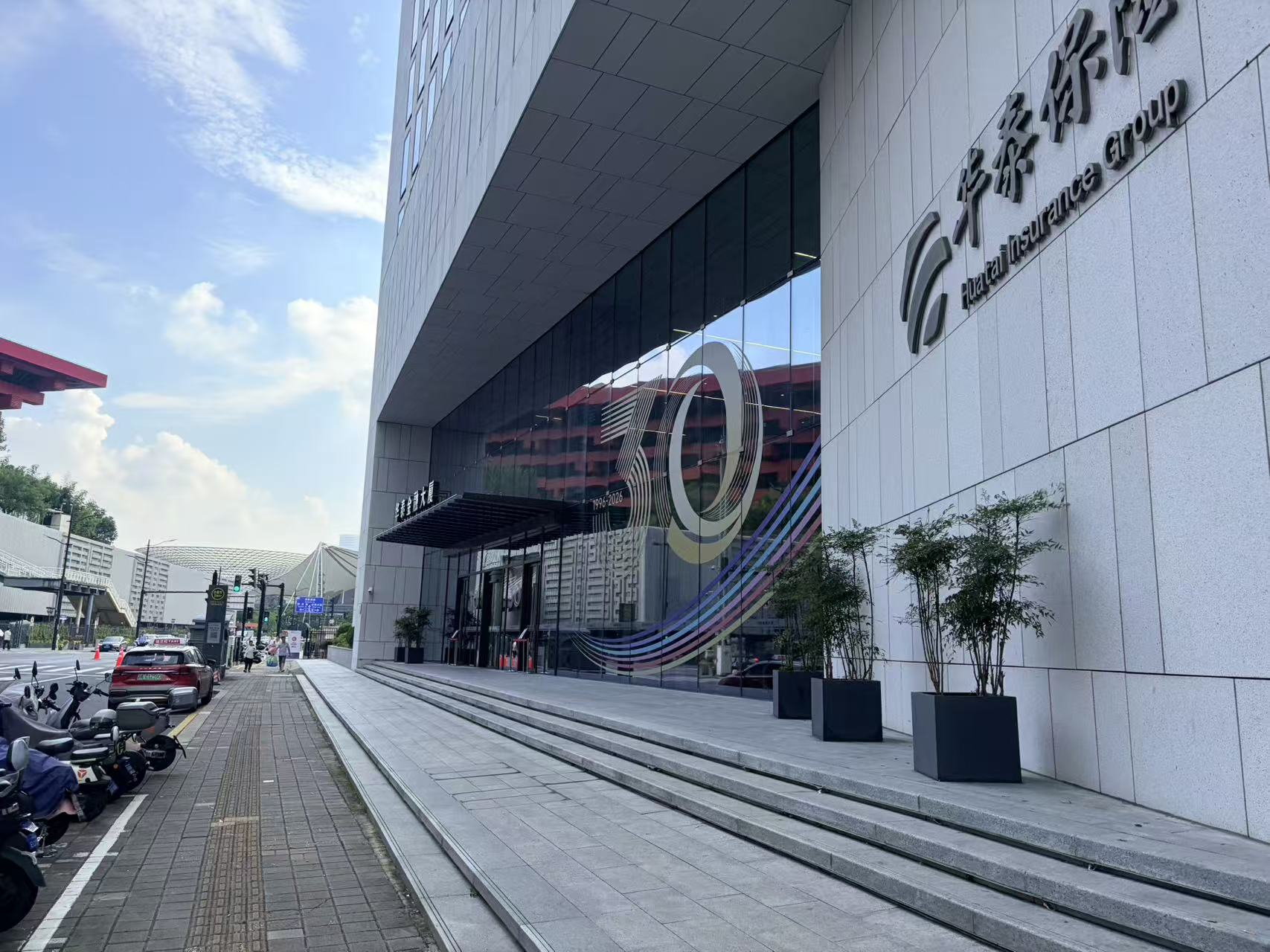 华泰金融大厦中国馆景间视野